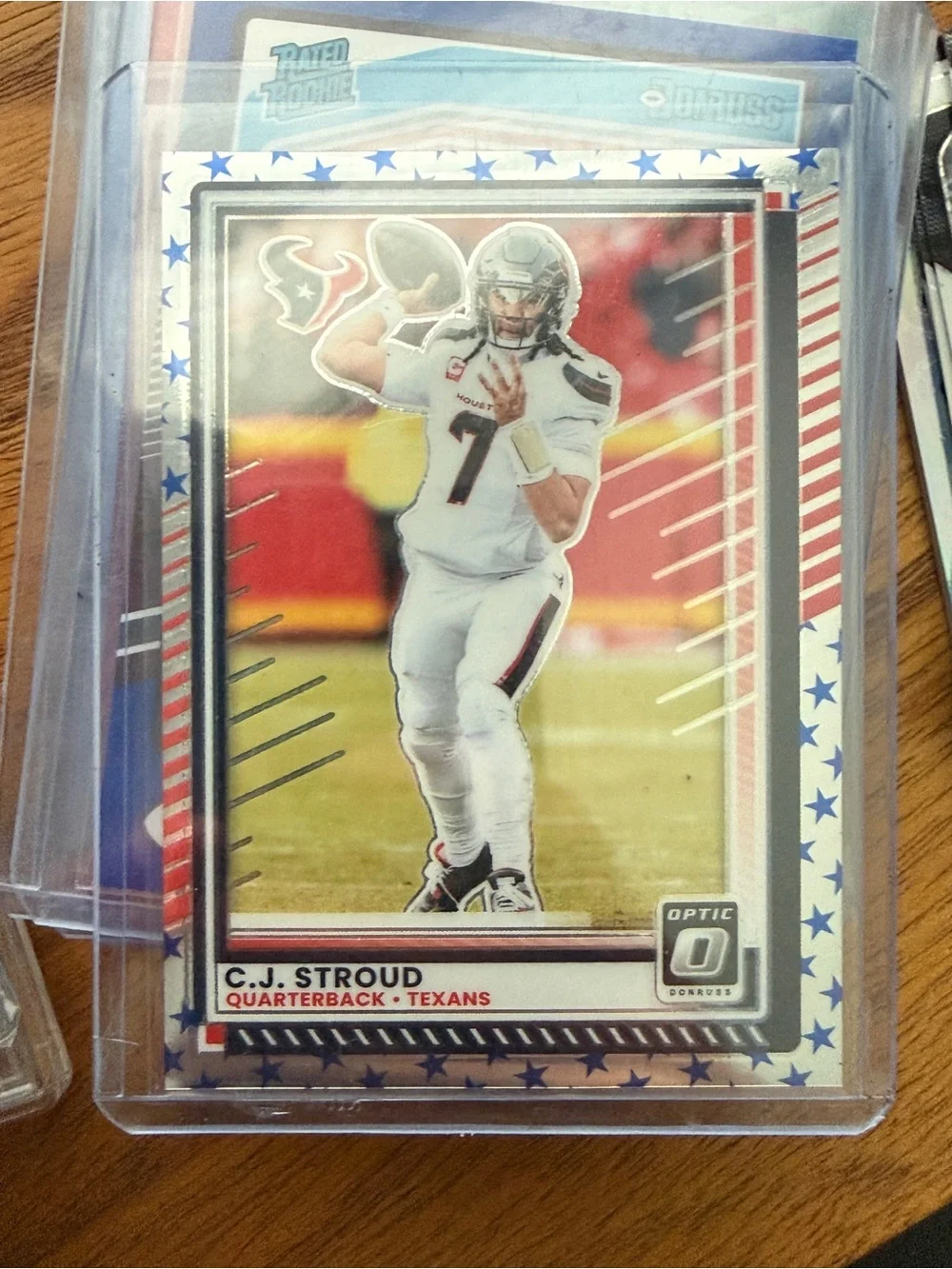 C.J. Stroud Football Trading Card - White Uniform